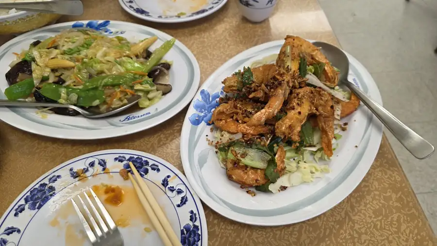 Fresh off the wok